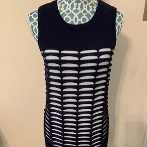 Navy Blue & Light Blue Sweater